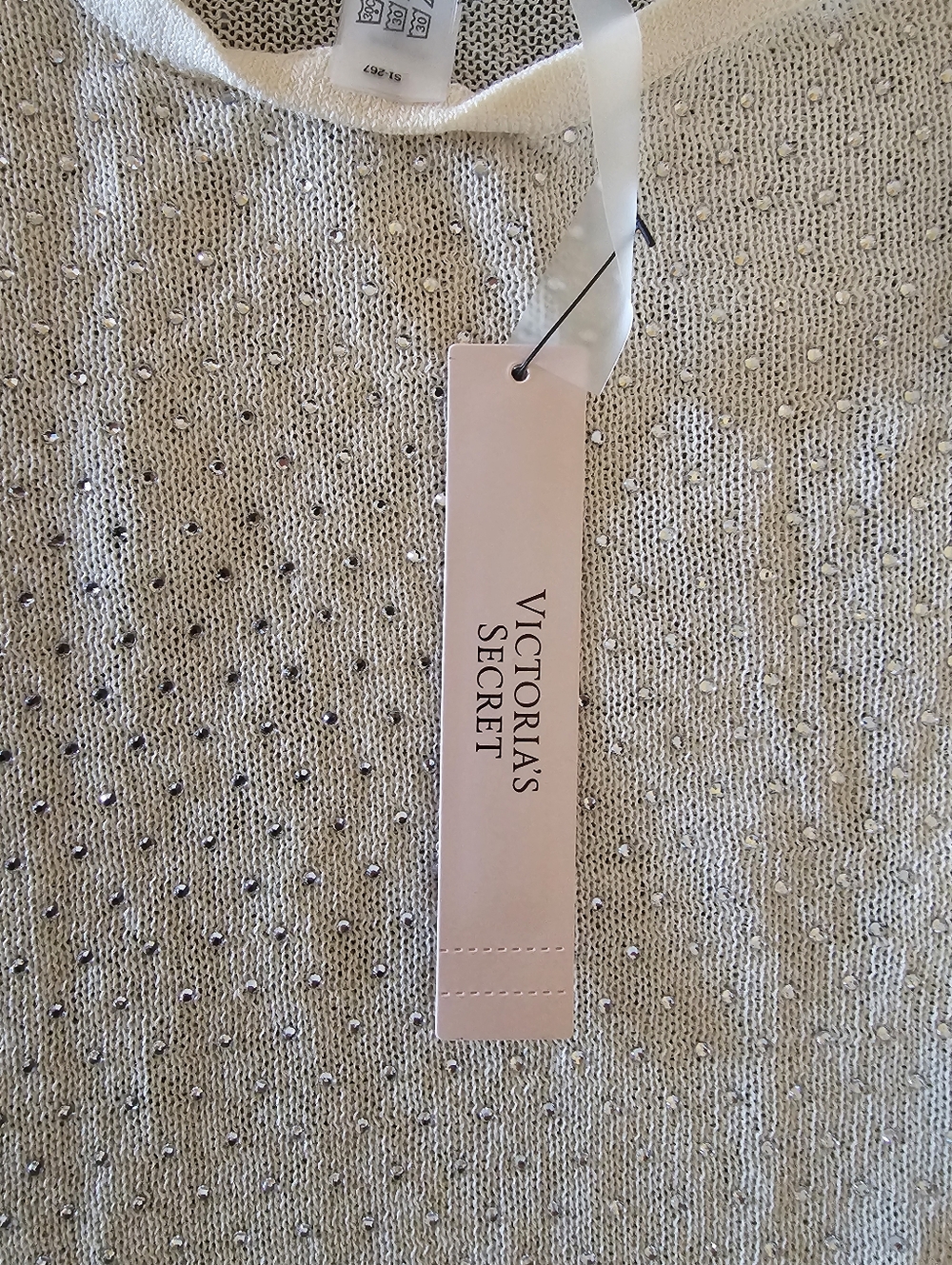 VICTORIA SECRET SWIM Diamante Knit Cover-Up - Picture 12 of 13